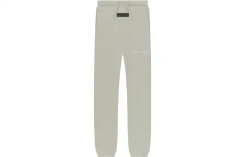 Children's Fear of God Essentials knitted sweatpants Drop2 SS23 Kids Essentials Sweatpant Seal solid color lace-up leg seal gray