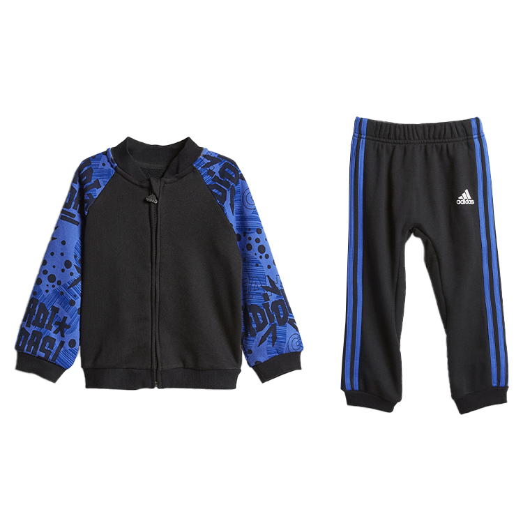 Мужской костюм adidas (черный)