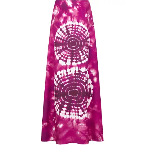 DIOR Casual Long Skirt Women's Purple