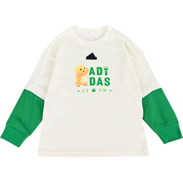 Детская футболка adidas (бежевый)