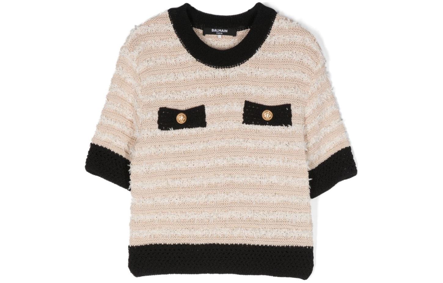 Женский джемпер BALMAIN (молочный)