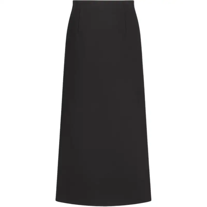 DIOR Casual Long Skirt Women's Black