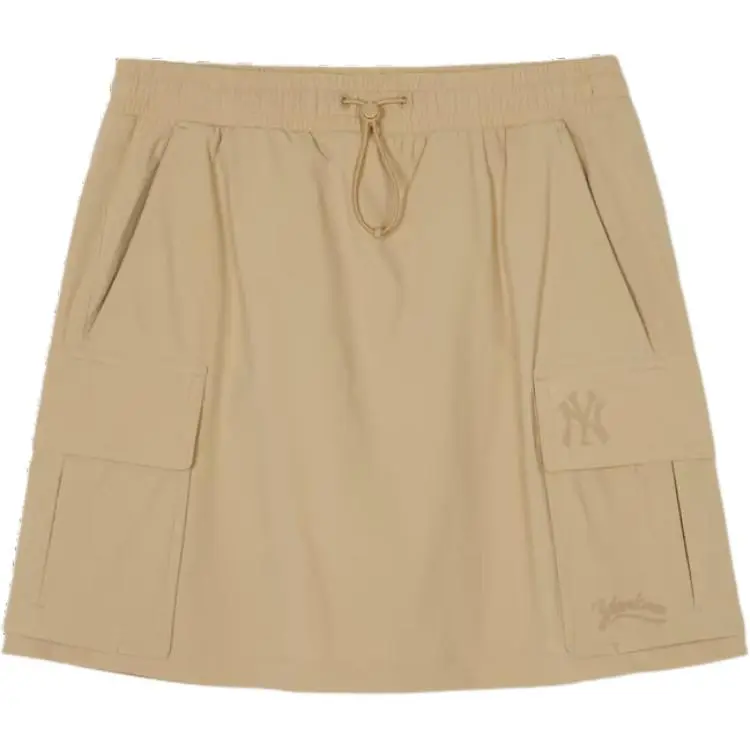 MLB New York Yankees Cargo Short Skirts Women's Khaki