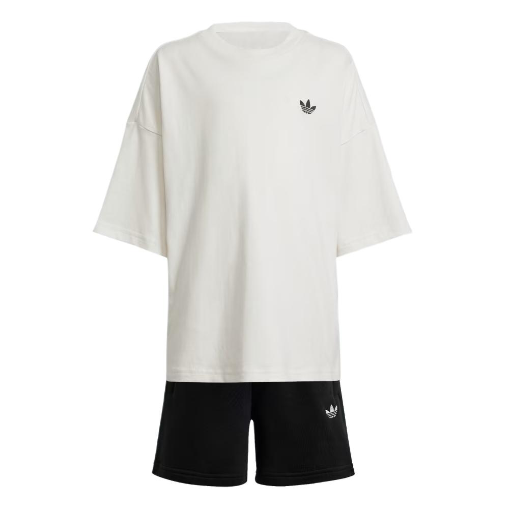 Спортивный костюм adidas originals (бело-черный)