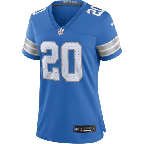 Nike Barry Sanders Detroit Lions Women's Nike Nfl Game Football Jersey