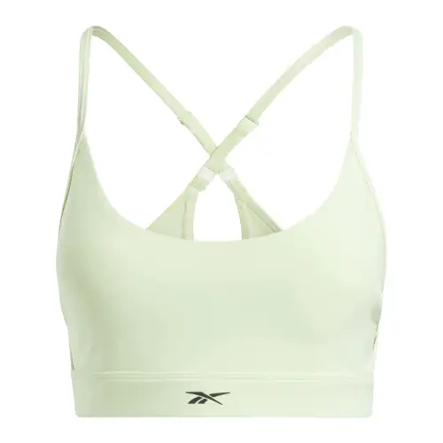 Reebok Lux Strappy Sports Bra Sports Underwear Women's Citrus Shiny