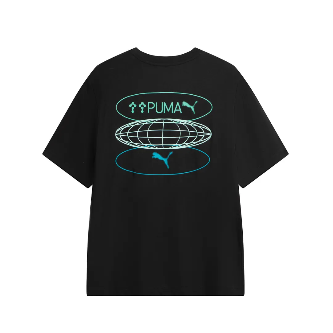 PUMA GRAPHICS 3 Circles Tee T Shirt Men's Black