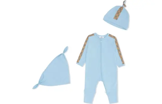 Burberry Jumpsuit & Crawlers 3 Pack Infant And Toddler