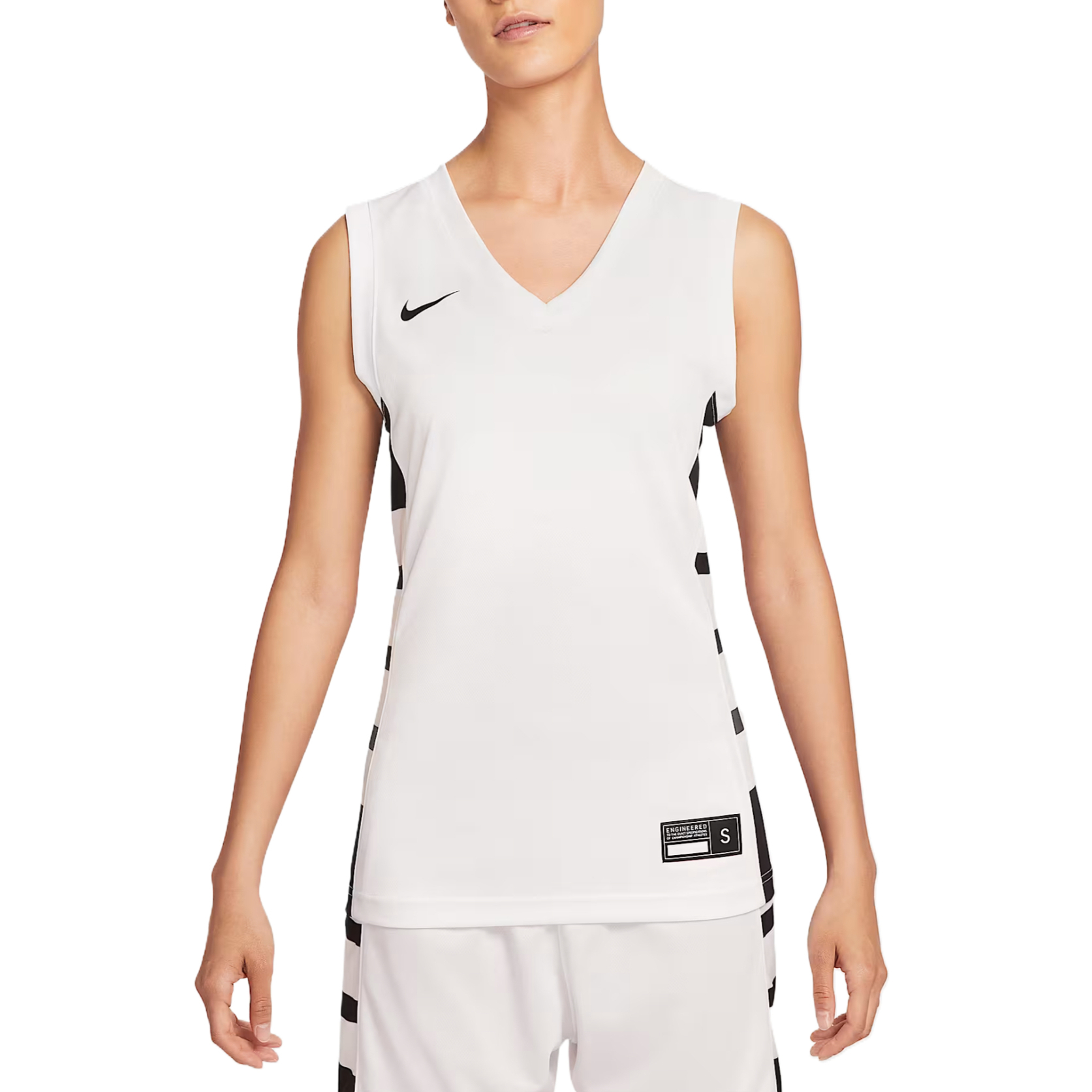 Nike Dri Fit ElitePower Basketball Jersey Women’s White