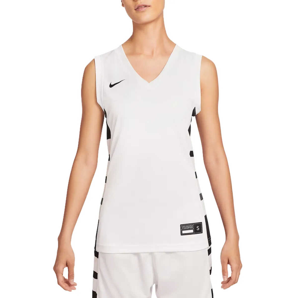 Nike Dri Fit ElitePower Basketball Jersey Women's White