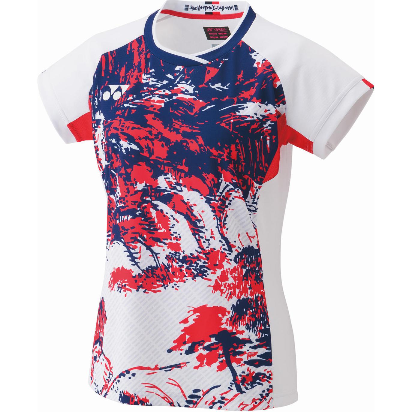 YONEX Badminton Olympic Collection SS24 Badminton Jersey Women’s White
