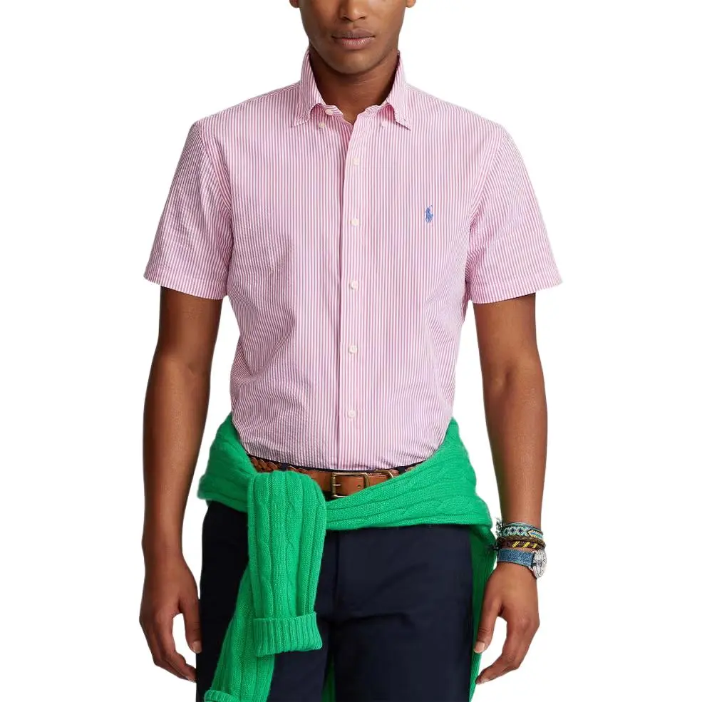 Polo Ralph Lauren SS24 Shirt Classic Version Men's Pink