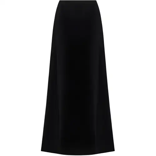 DIOR FW24 Casual Long Skirt Women's Black