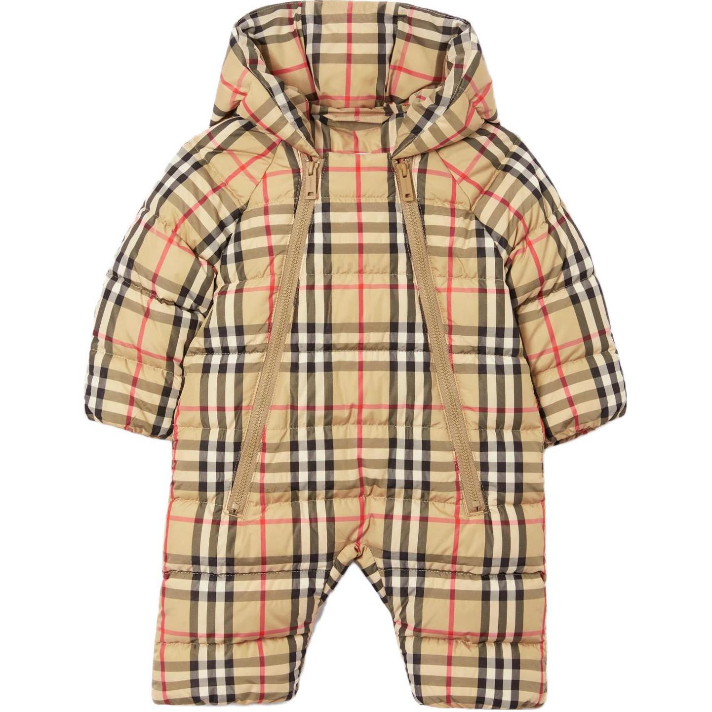 Комбинезон Burberry Check Hooded (желтый)