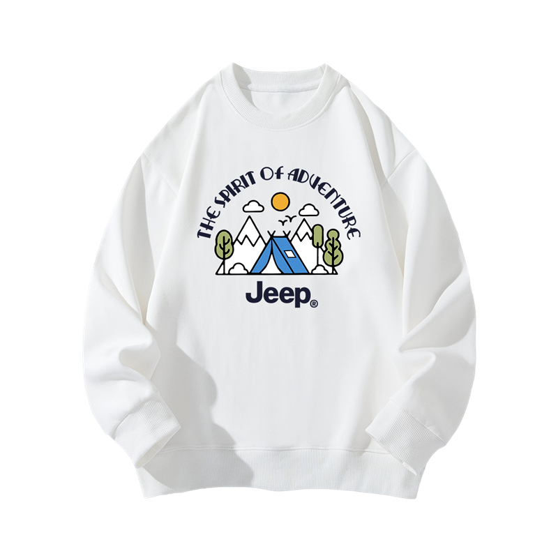 Худи Jeep Ретро (серое)