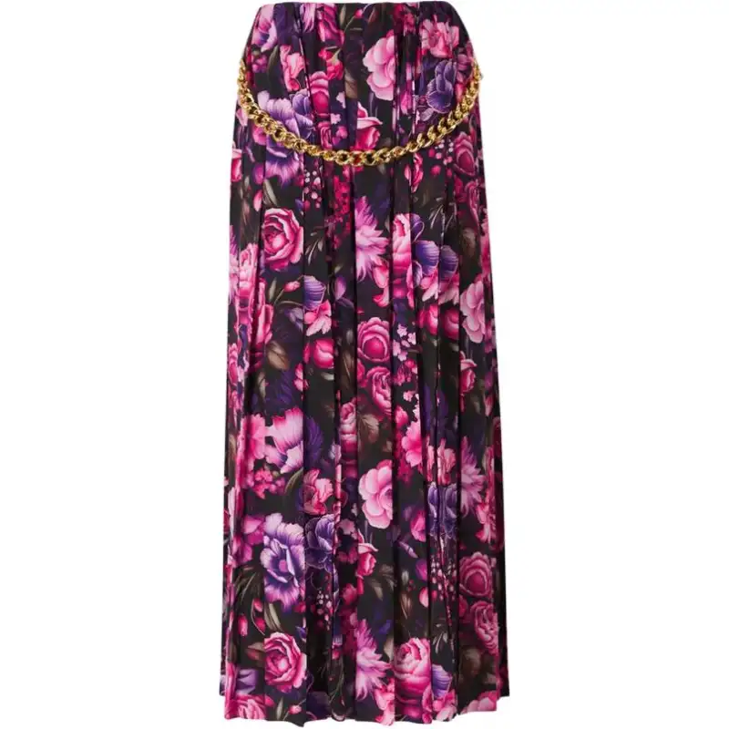 Balenciaga silk skirt