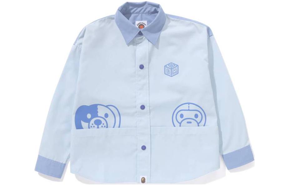 Детская рубашка A BATHING APE A BATHING APE (разноцветный)
