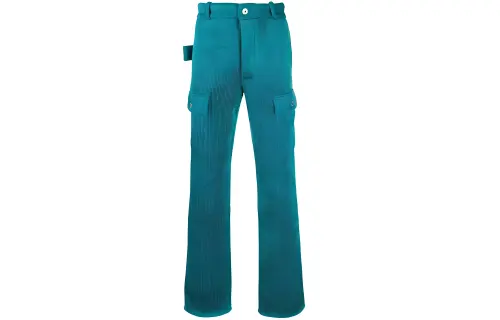 Bottega Veneta Suit Pants Men's Blue Moderate