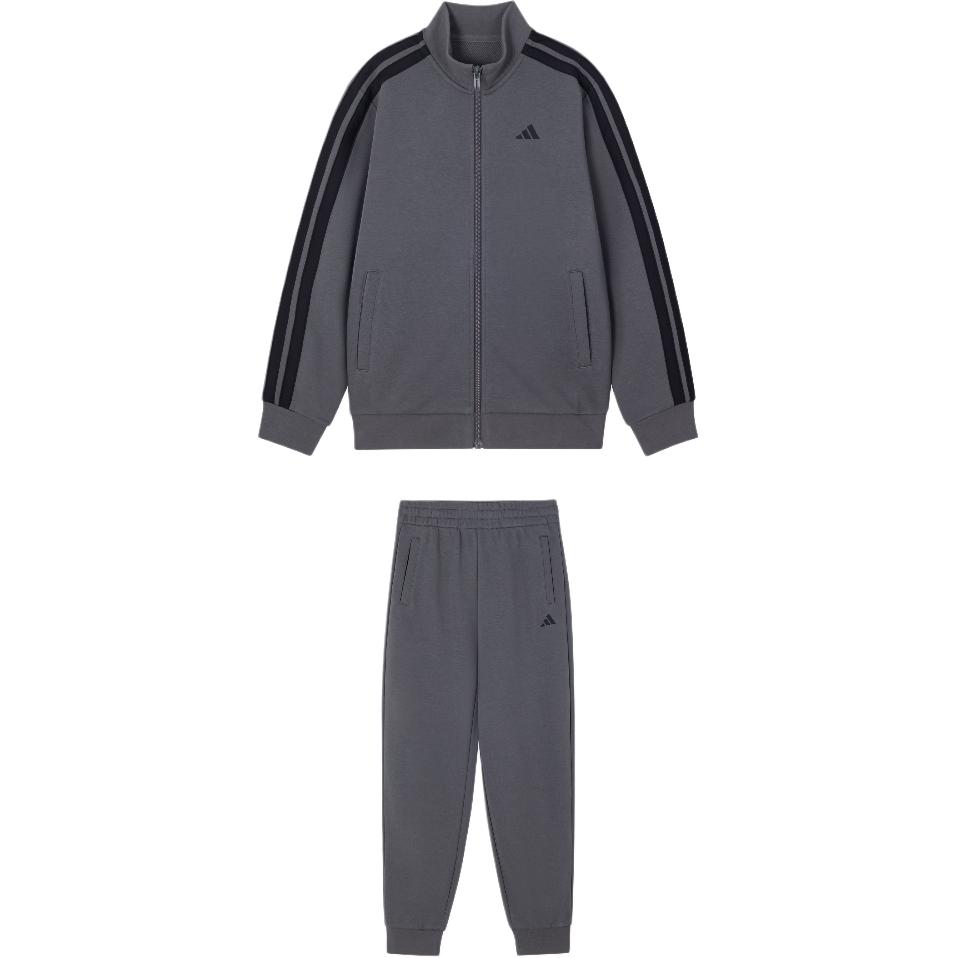 Детский спортивный костюм adidas JK VR TRACKSUIT (темно-серый)