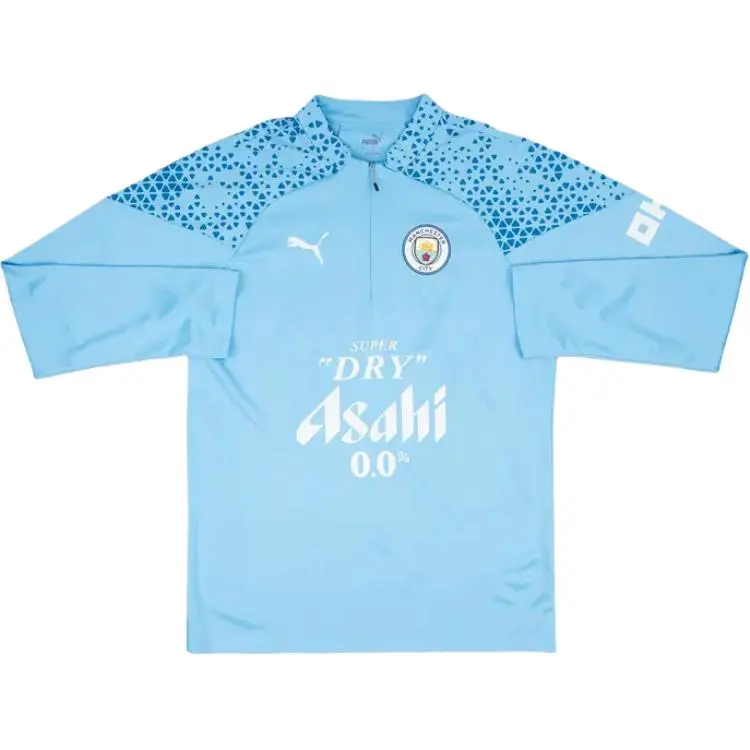 PUMA Manchester City Soccer Jersey Player Edition Unisex Light Blue