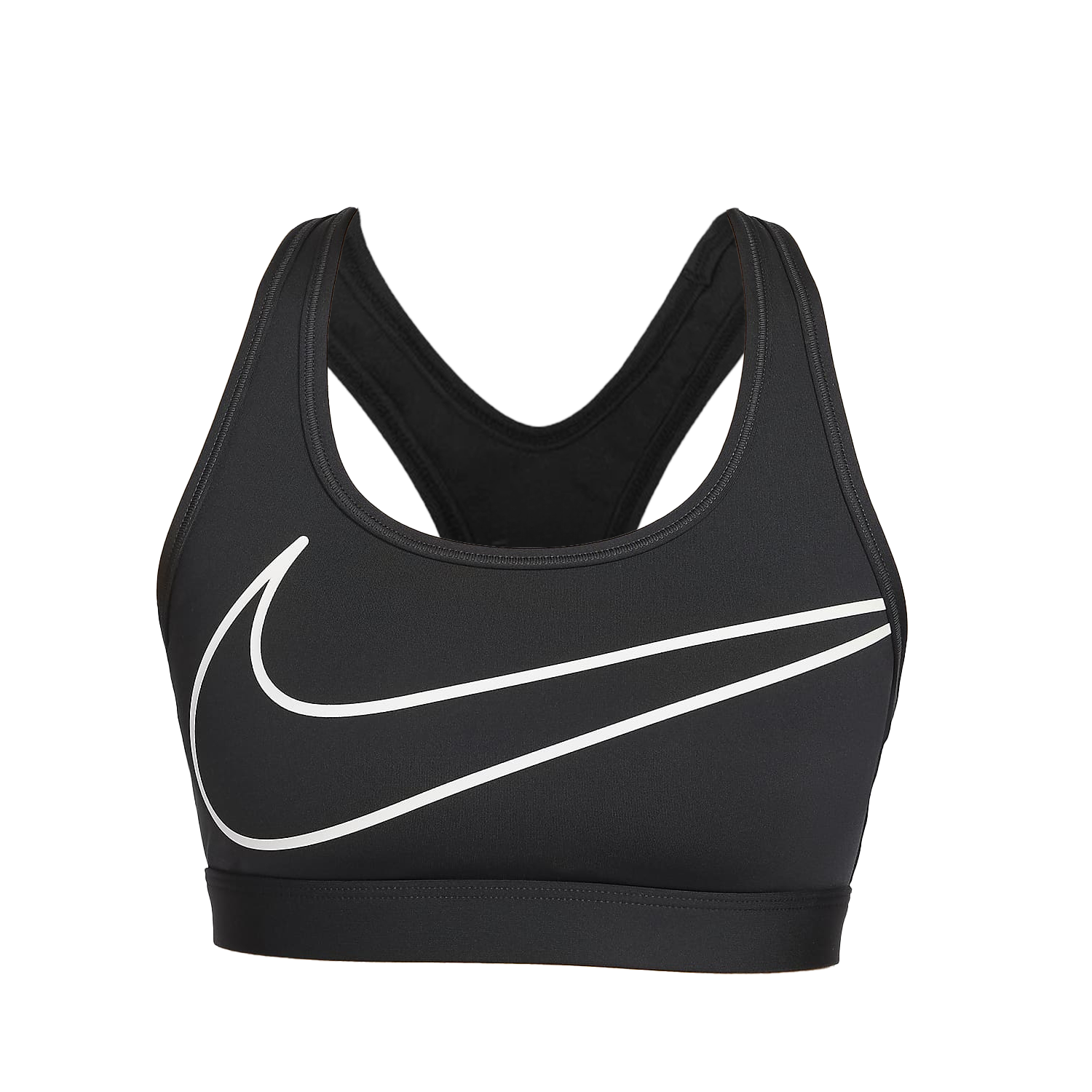 Nike Swoosh Medium Support Sports Underwear Women’s Gray Black