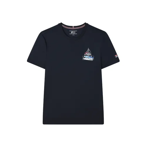FILA MODERN HERITAGE T Shirt Men's Legend Blue