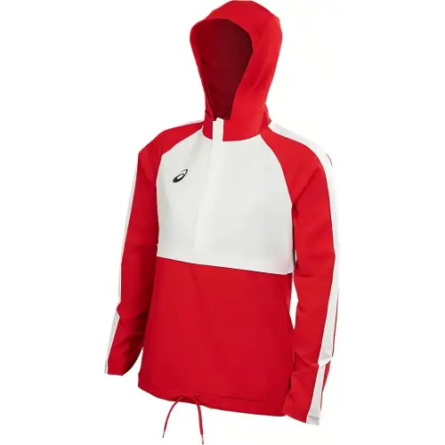 Asics Running Stretch Woven Track And Field Clothing Women's Red
