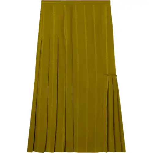 GUCCI SS25 Casual Long Skirt Women's Green