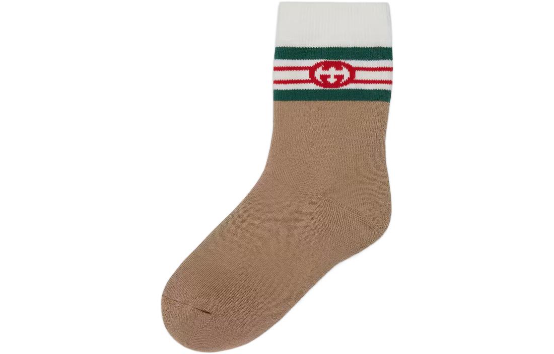 Носки Gucci GUCCI (светло-коричневые)