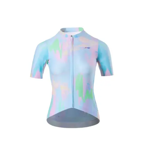 Li Ning Cycling Clothing Women's Multicolor Blue