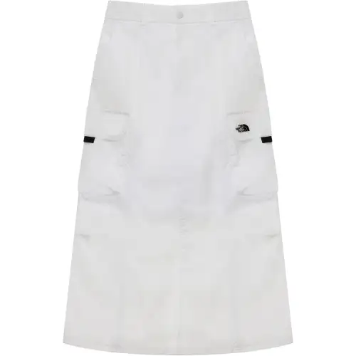 THE NORTH FACE Casual Long Skirt Women's White