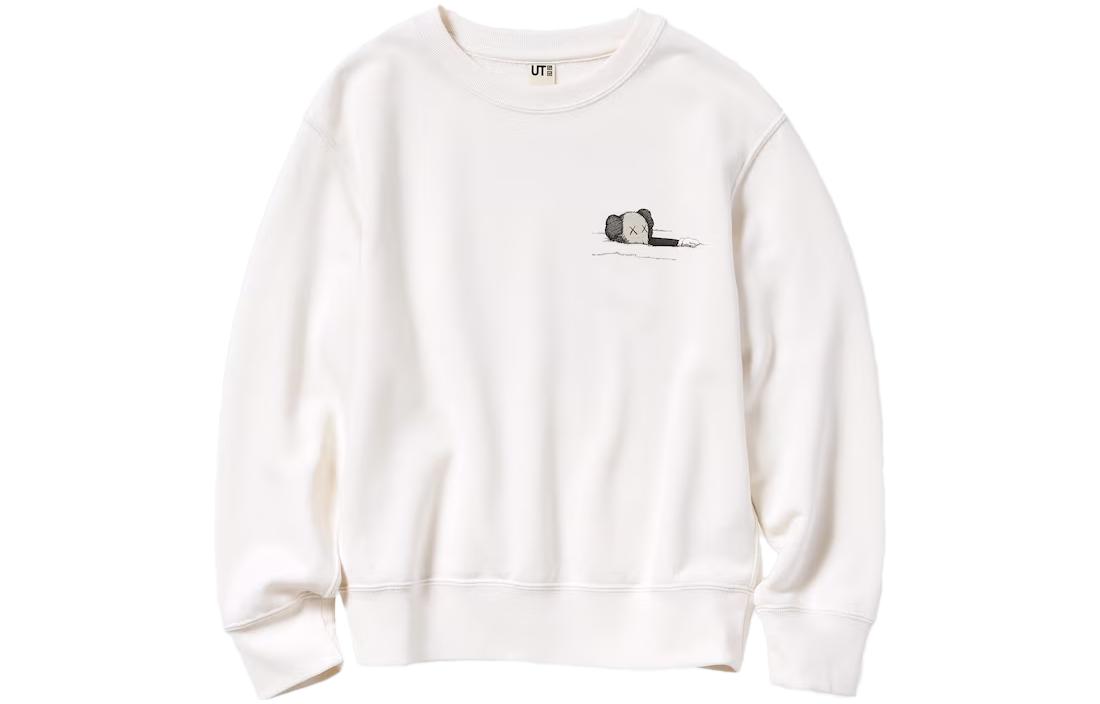 Женский джемпер UNIQLO KAWS (белый)