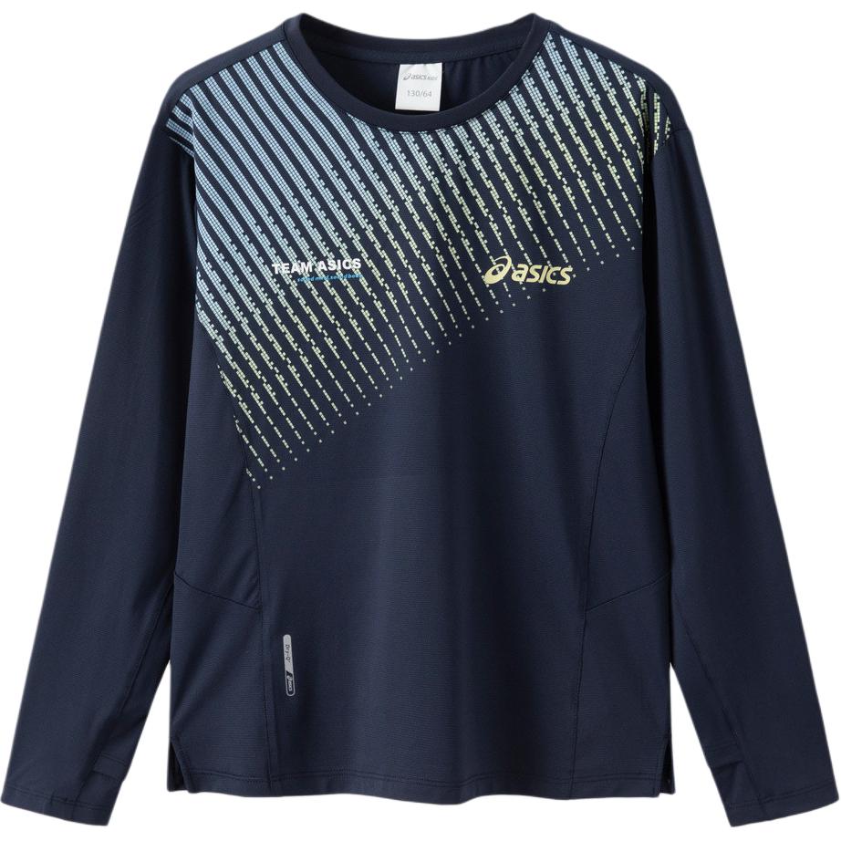 Мужская футболка ASICS Performance Longsleeve (темно-синяя)
