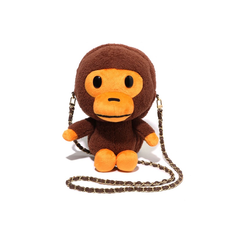 Сумка A BATHING APE (коричневая)