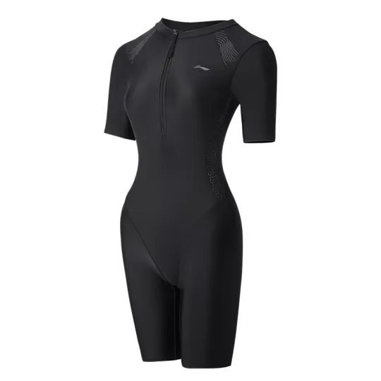Li Ning One piece Swimsuit Women's Black