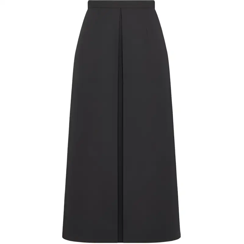 DIOR SS25 Casual Long Skirt Women's Black