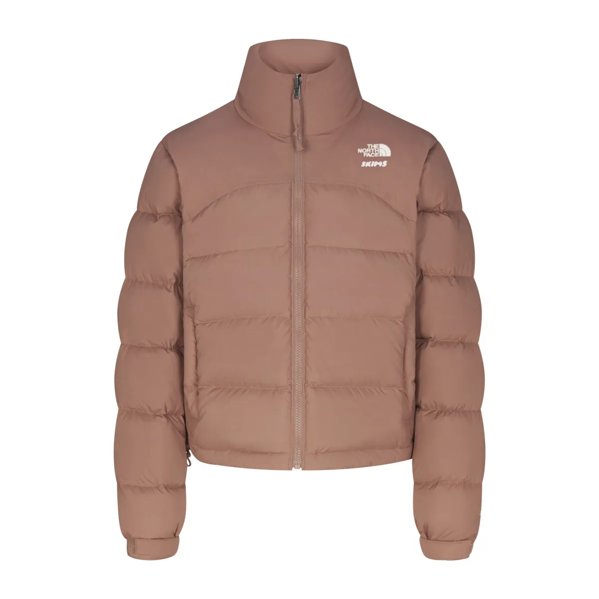Skims X Tnf 2000 Retro Nuptse Jacket Sienna