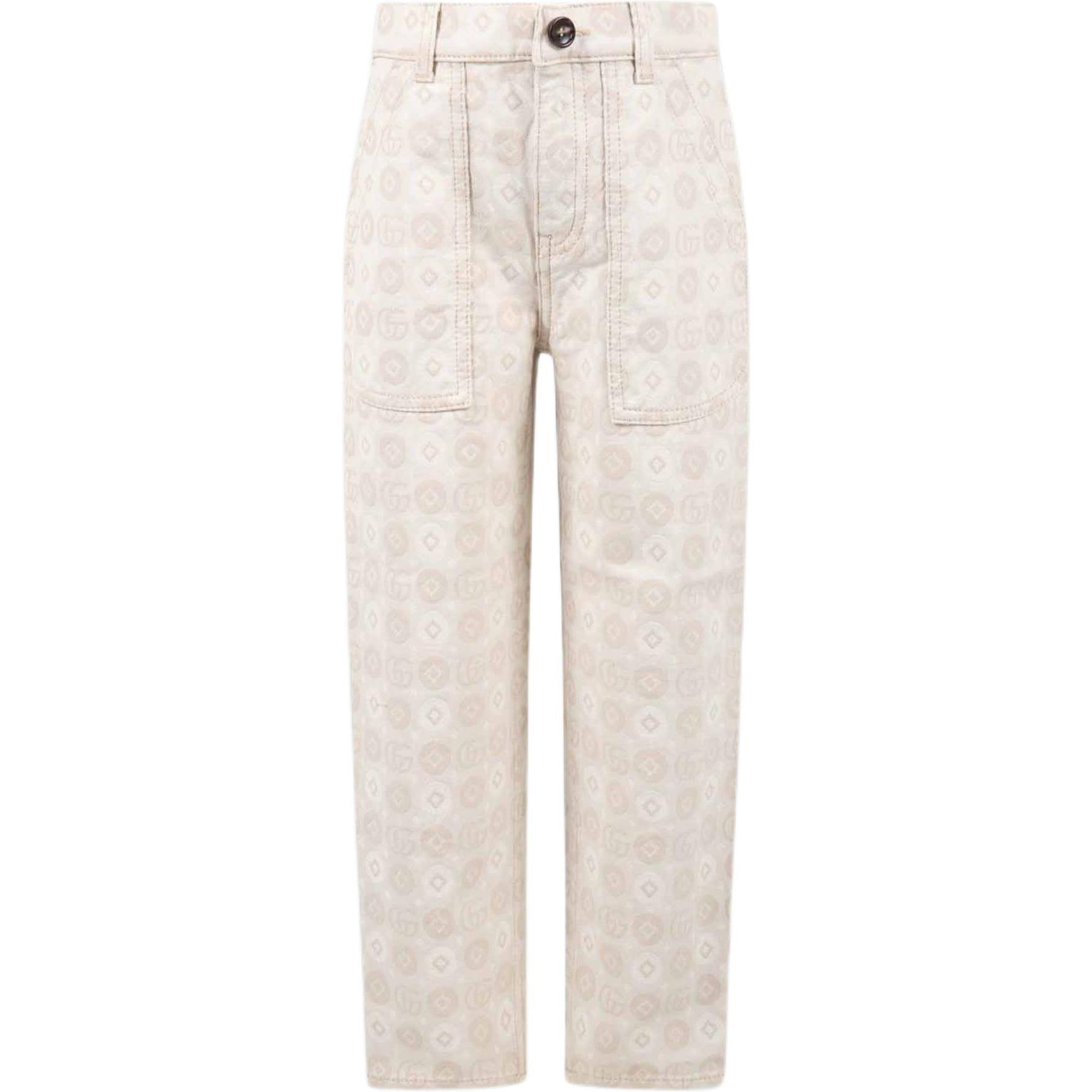 Штаны Gucci SS23 (бежевые)