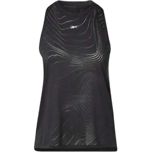 Reebok Burnout Tank Top Sport Vests Women's Black
