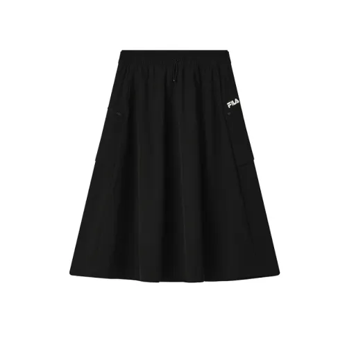 FILA Lifestyle Casual Short Skirts Women's Jet Black