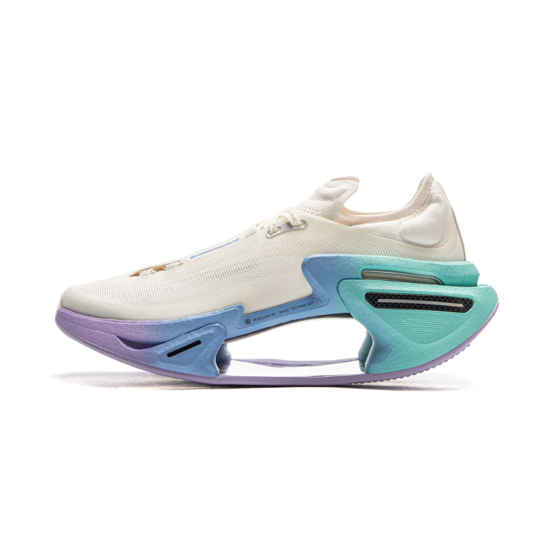 Li Ning Shadow 3.0 Low top Casual Long Distance Running Sprint Running Shoes Unisex Ivory