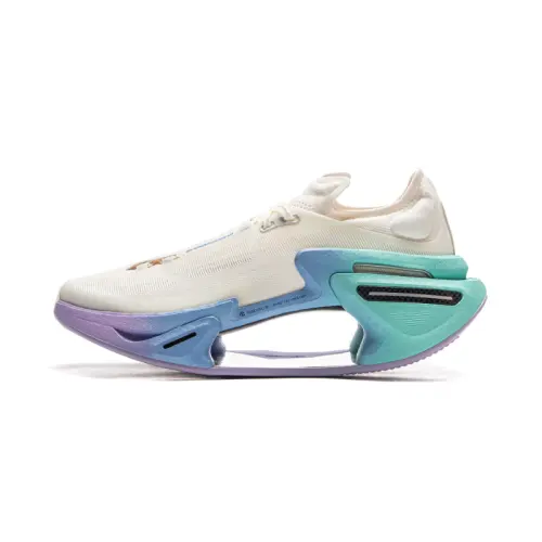 Li Ning Shadow 3.0 Low top Casual Long Distance Running Sprint Running Shoes Unisex Ivory
