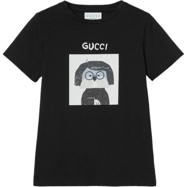 Мужская футболка Gucci (черная)