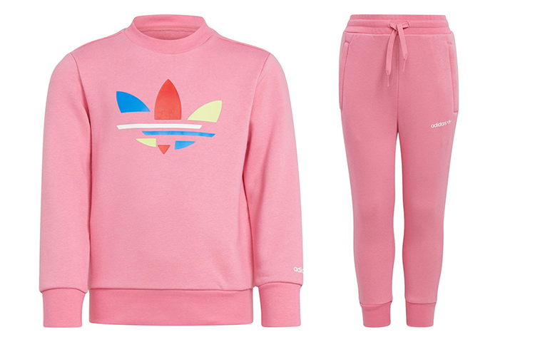 Женский спортивный костюм adidas originals (розовый)