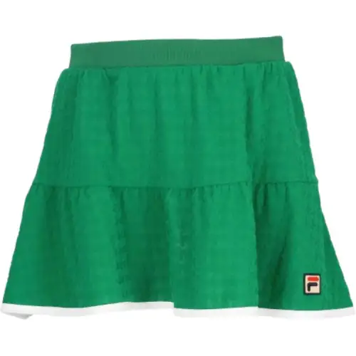 FILA Casual Short Skirts Women's Green