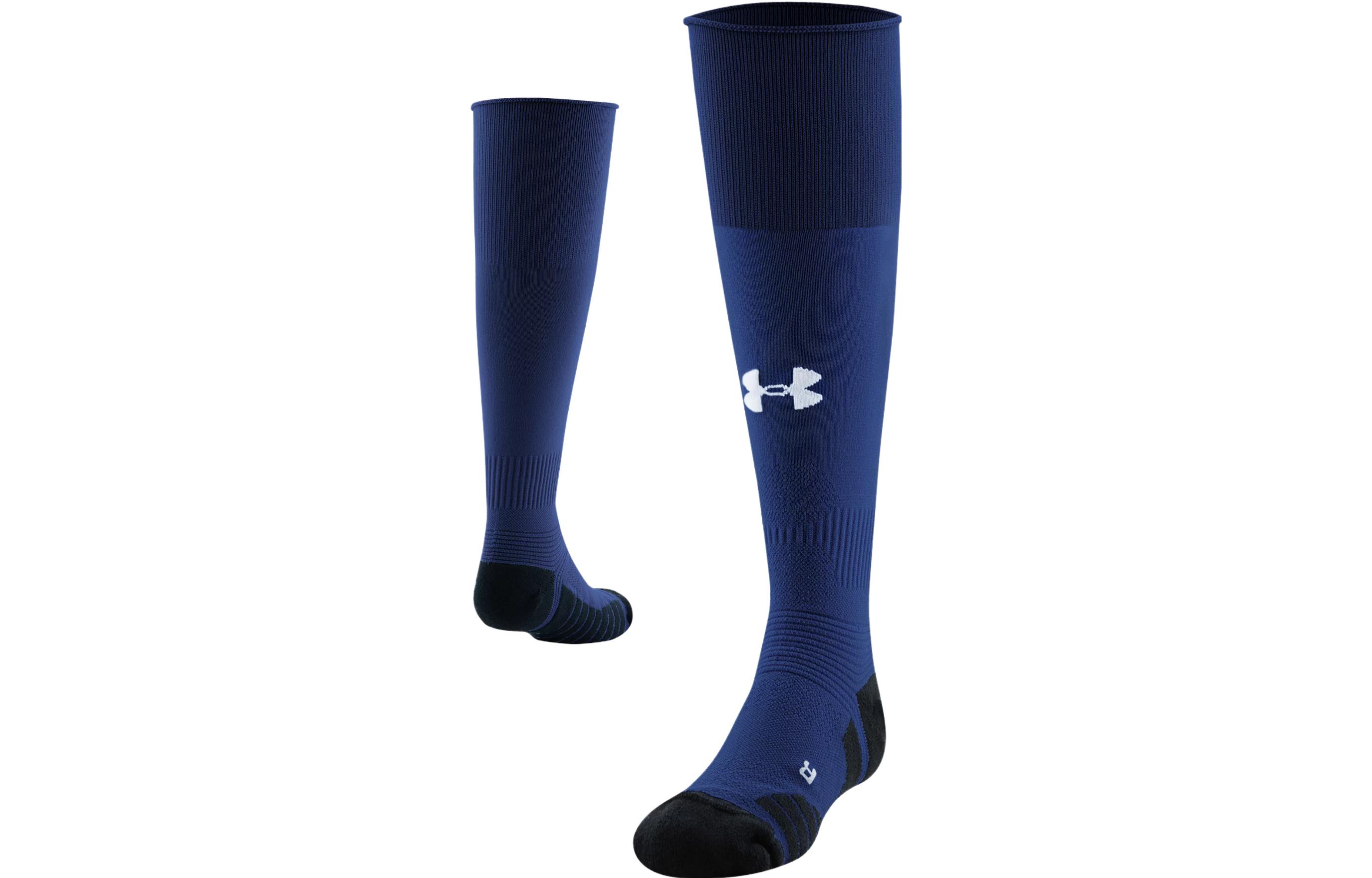 Under Armour Football blue knee socks for boys, children's clothing, mid-length