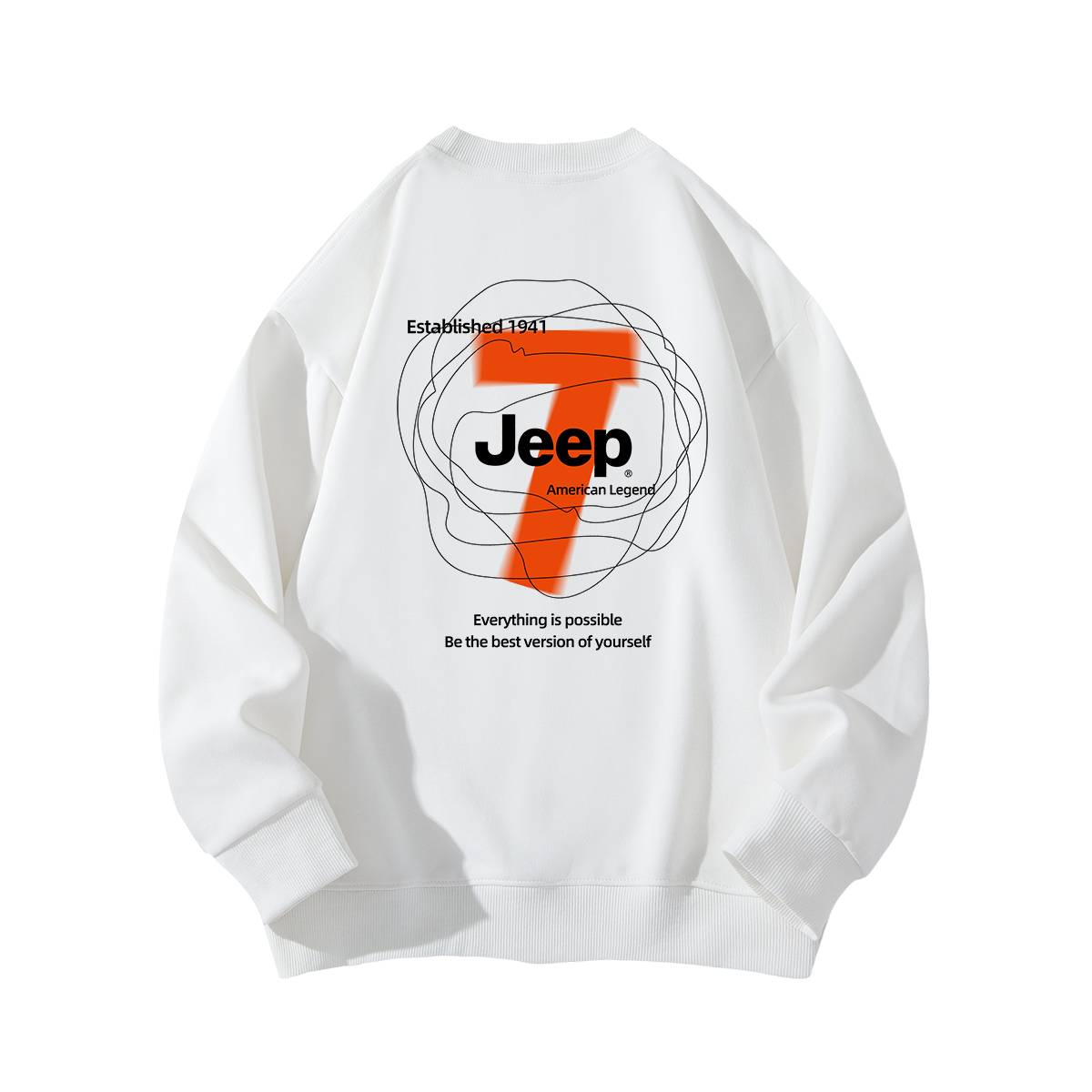 Свитшот Jeep (серый)