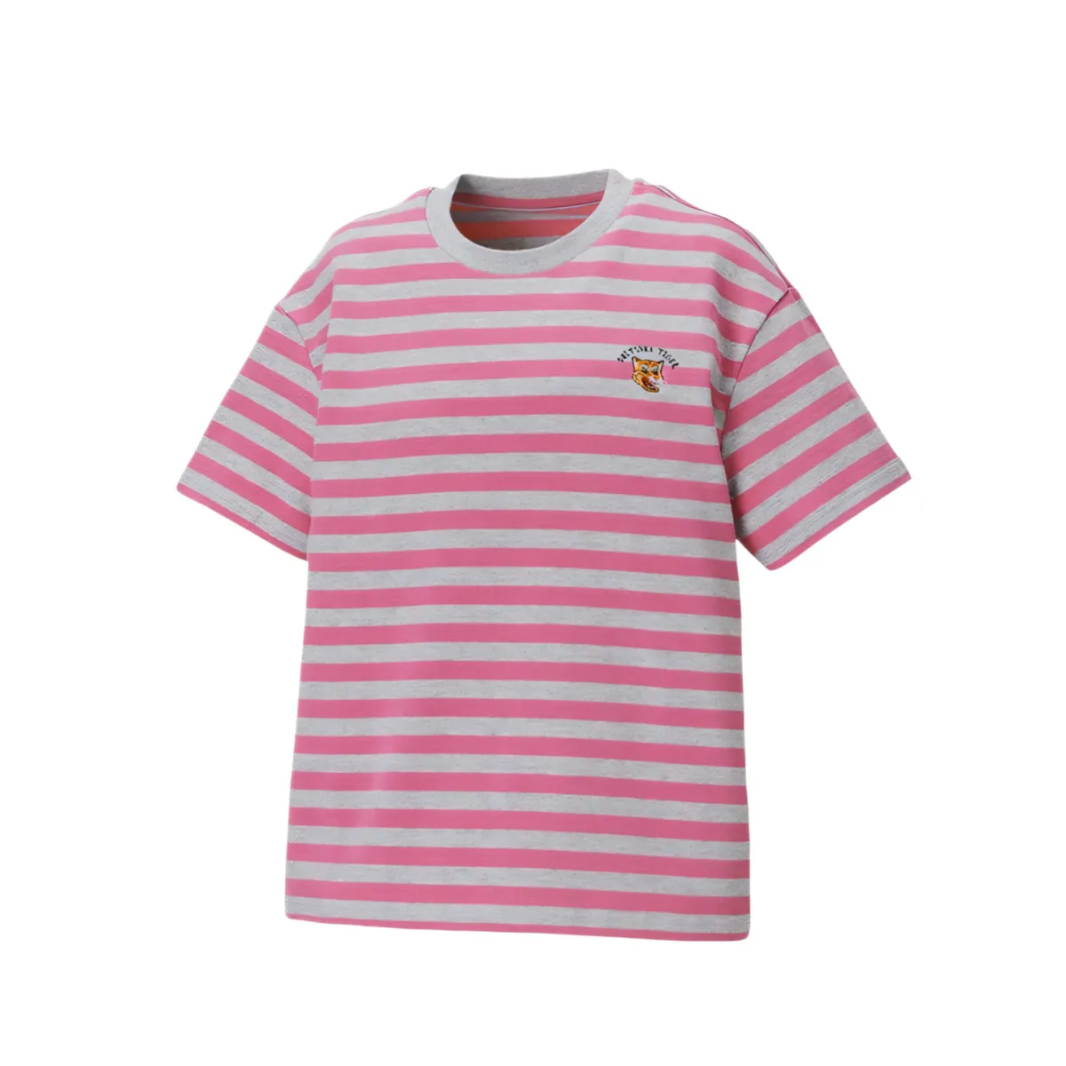 Onitsuka Tiger Drop Shoulder Sleeve T Shirt Women's Pink