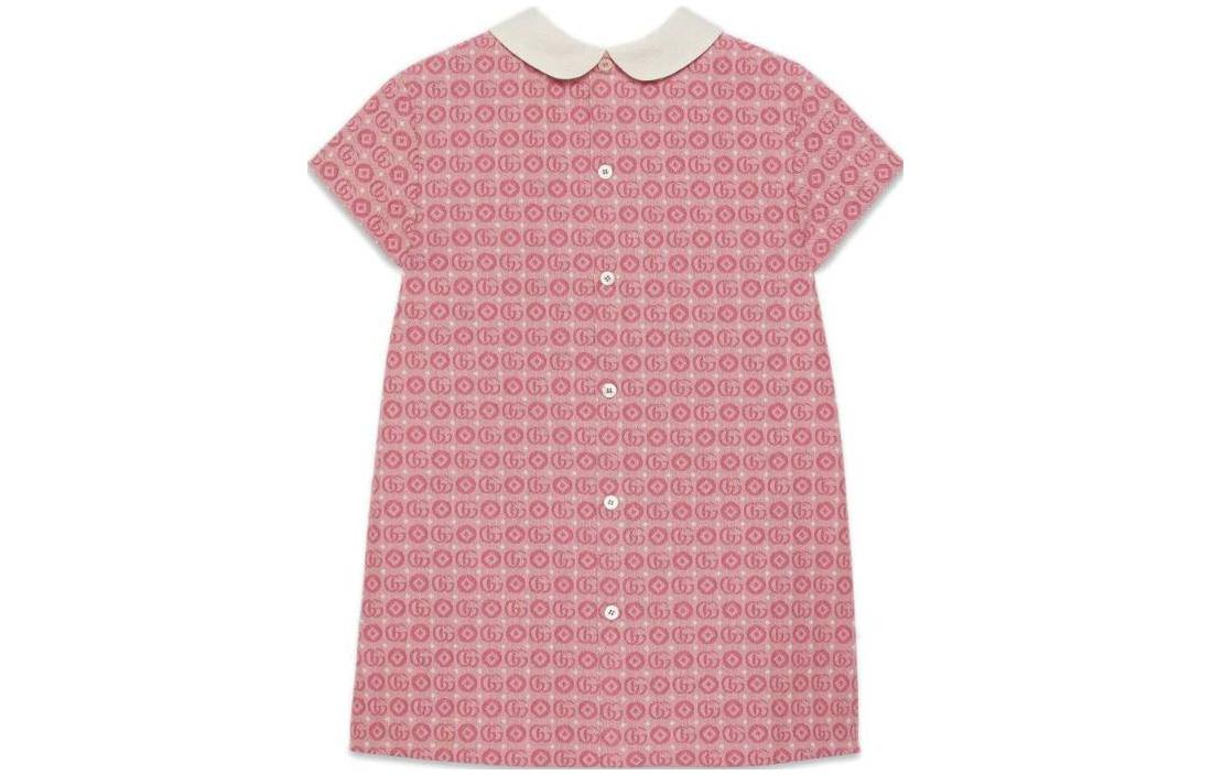 GUCCI Gucci, fuchsia children's dress, children's clothing, with short sleeve