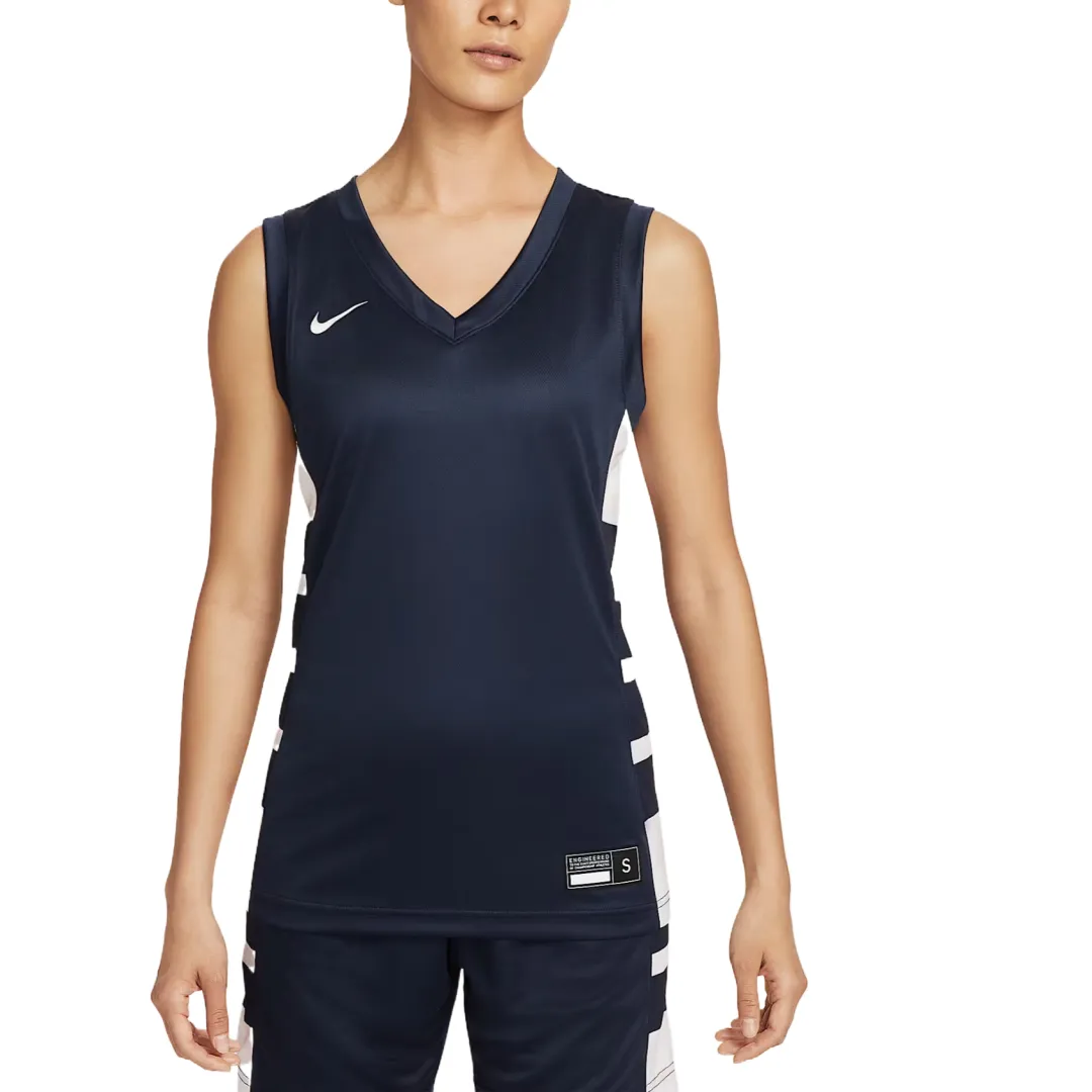 Nike Dri Fit Elite Power Basketball Jersey Women's Deep Team Blue 401